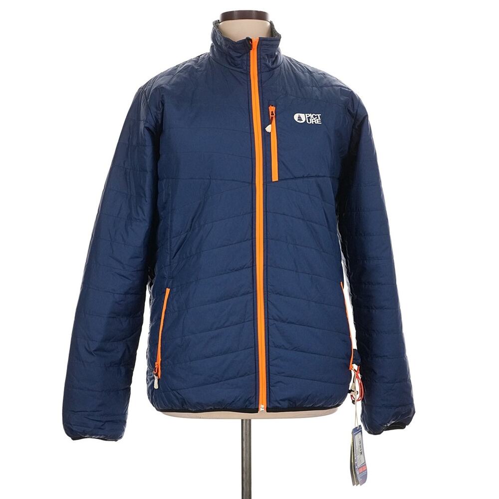 Picture Organic Clothing Takashima Jacket Blue Orange Insulated Mens Size XL NWT